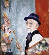 James Ensor My Portrait with Masks France oil painting reproduction